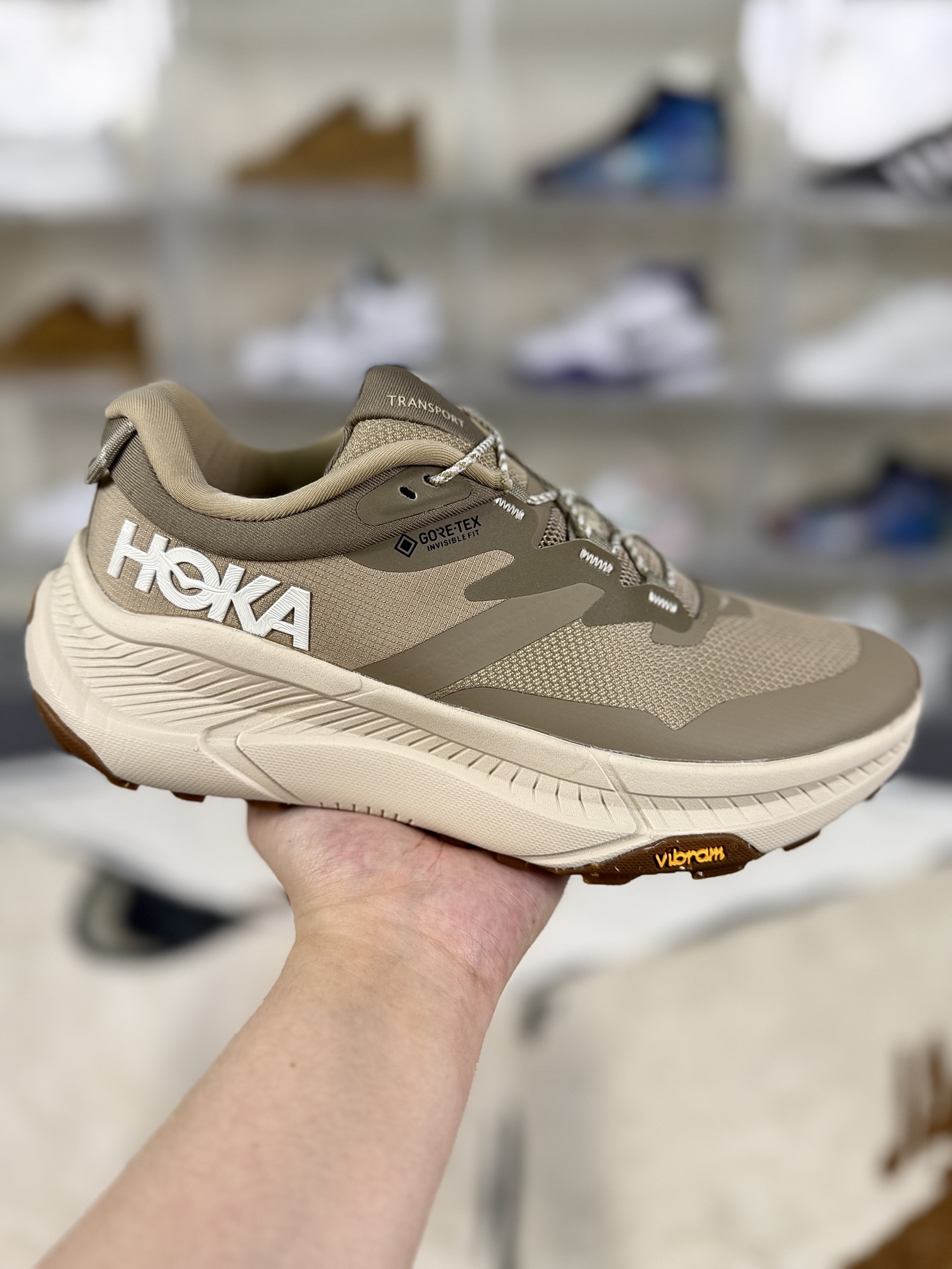 HOKA ONE ONE Transport GTX: Cushioned, Durable, and Waterproof Running Shoes