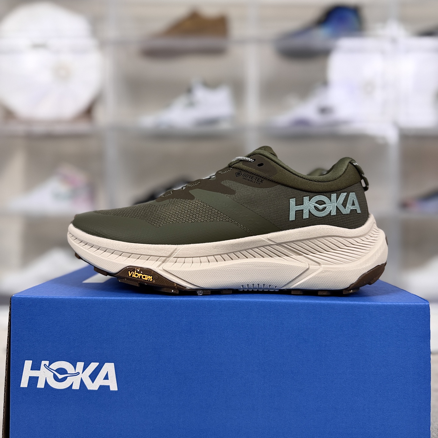 Hoka One One Transport GTX Green Running Shoe for Men and Women 10 i1761078025198 6285 0 8