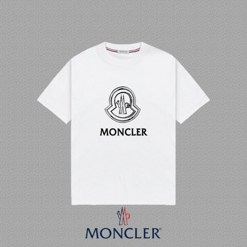 MONCLER 2025FW Short Sleeve T-Shirt with Logo Print - Unisex Heavyweight Tee 1 MONCLER 2025FW Short Sleeve T-Shirt with Logo Print - Unisex Heavyweight Tee