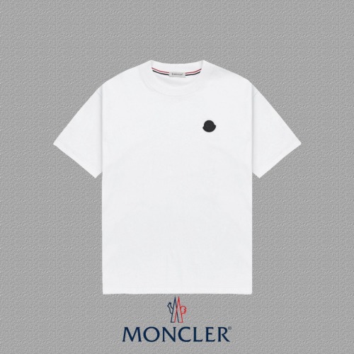 Moncler 2025FW Short Sleeve T-Shirt with Logo, Heavyweight Cotton Fabric 1 Moncler 2025FW Short Sleeve T-Shirt with Logo, Heavyweight Cotton Fabric