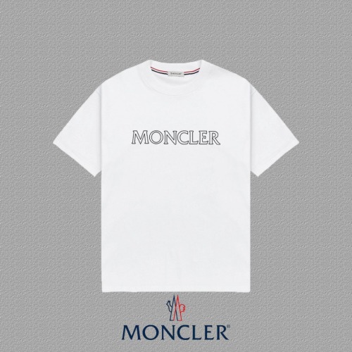 Moncler 2025FW Logo Print Short Sleeve T-Shirt,Premium fabric, Unisex Style 1 Moncler 2025FW Logo Print Short Sleeve T-Shirt,Premium fabric, Unisex Style