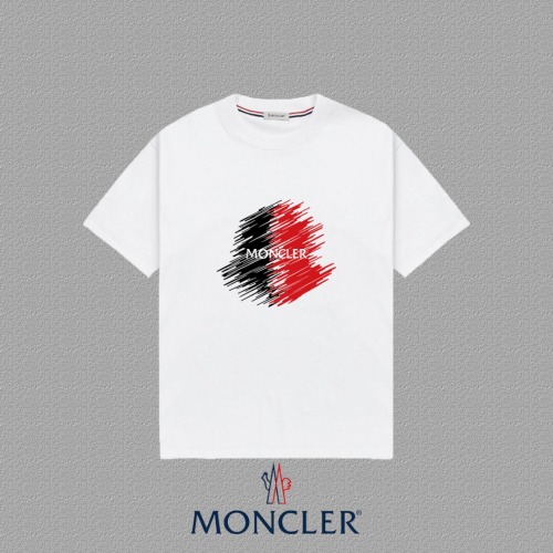 Moncler 2025FW Logo Print Short Sleeve T-Shirt - Unisex Premium Cotton Tee 1 Moncler 2025FW Logo Print Short Sleeve T-Shirt - Unisex Premium Cotton Tee