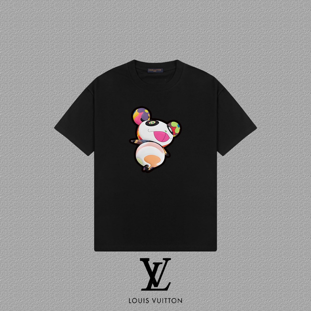 Louis Vuitton x Murakami Takashi Printed Cotton T-Shirt - Unisex Design