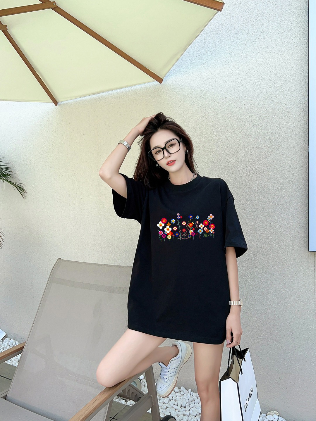 Louis Vuitton Murakami Flower Print Tee - Stylish & Comfortable Cotton T-Shirt 10 o 1ihfqg3tn1r2f1a88qt91vdu13644