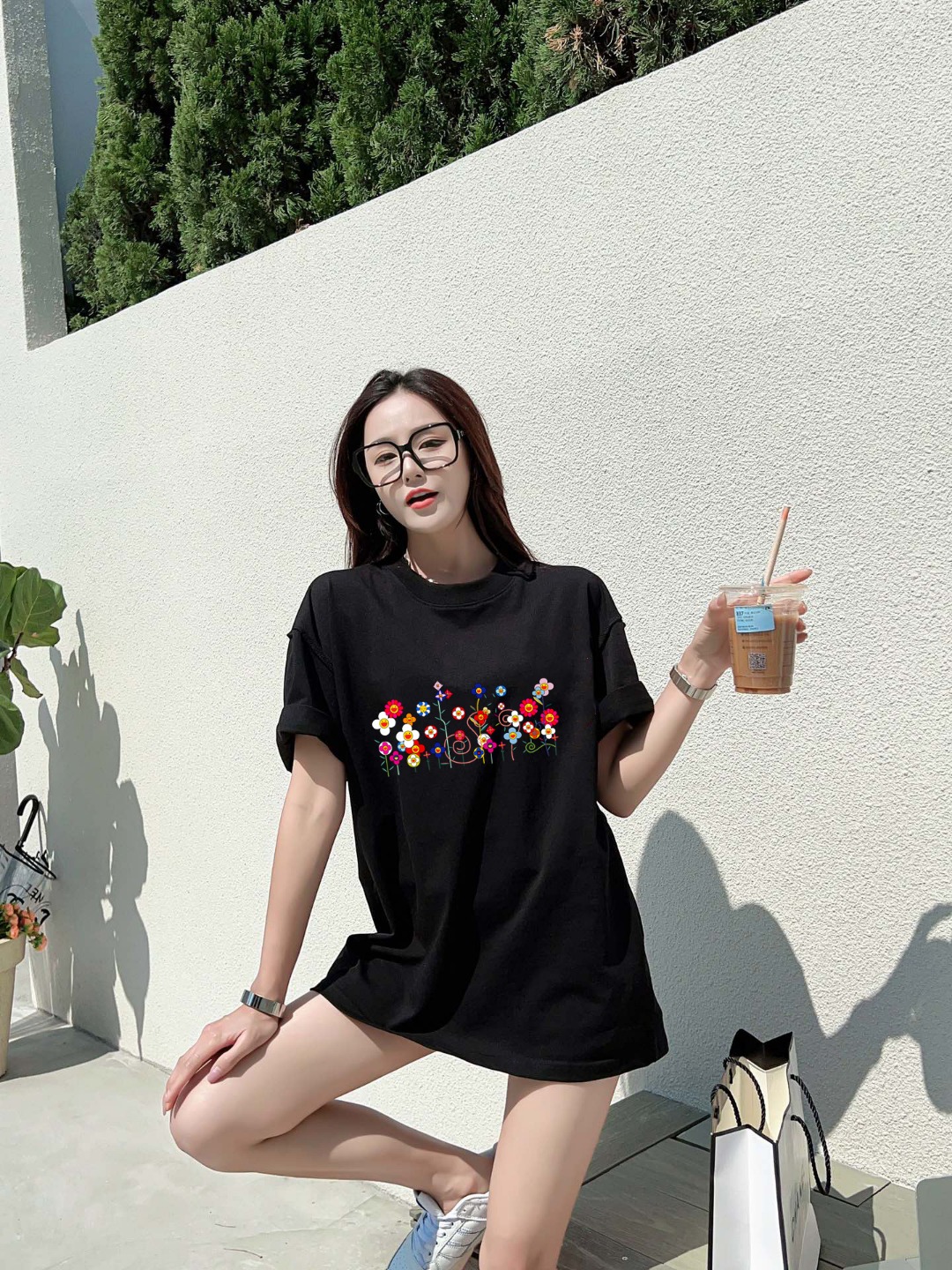 Louis Vuitton Murakami Flower Print Tee - Stylish & Comfortable Cotton T-Shirt 11 o 1ihfqg3to4vs7v1e461d3v149m5