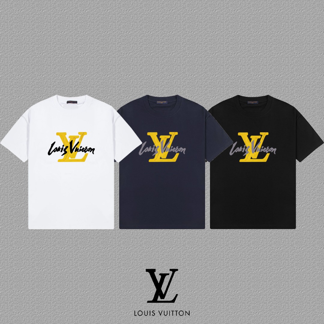 Louis Vuitton 2025FW Logo Print Short Sleeve T-Shirt Unisex Cotton Top 4 o 1ihftd5hjdrs1pd23j8qjhqr11