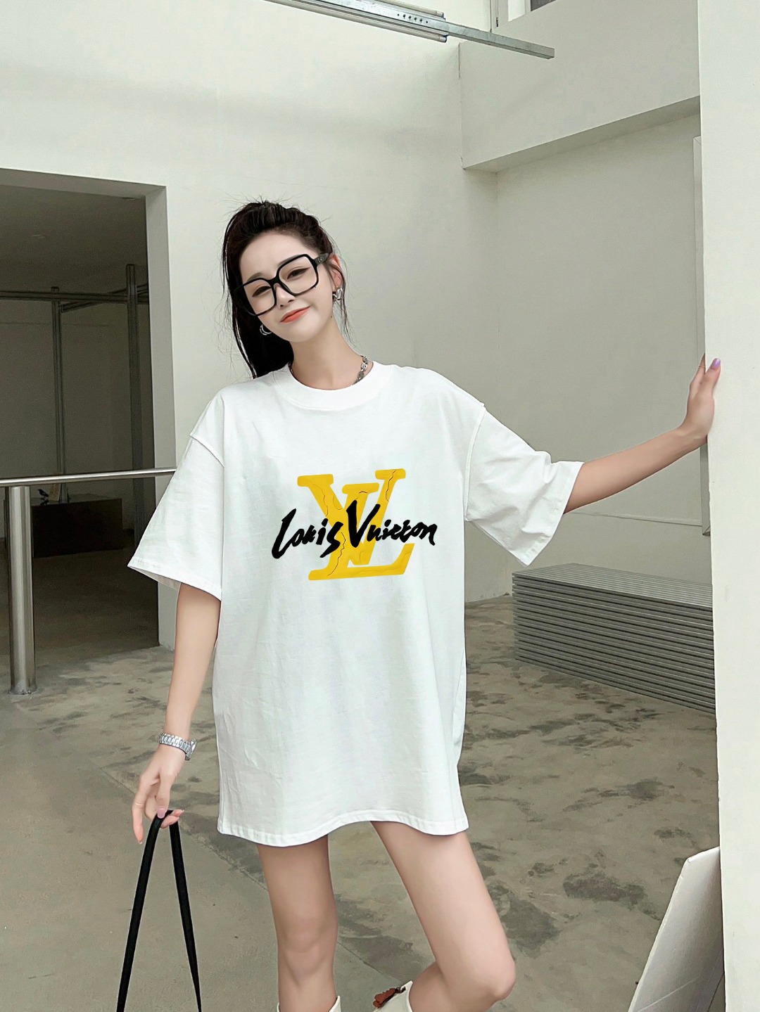 Louis Vuitton 2025FW Logo Print Short Sleeve T-Shirt Unisex Cotton Top 11 o 1ihftd5hm1jn31nv417dqnps6bc5