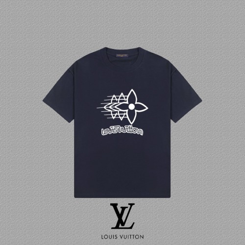 Louis Vuitton 2025FW Short Sleeve T-Shirt with LV Letter Print 1 Louis Vuitton 2025FW Short Sleeve T-Shirt with LV Letter Print