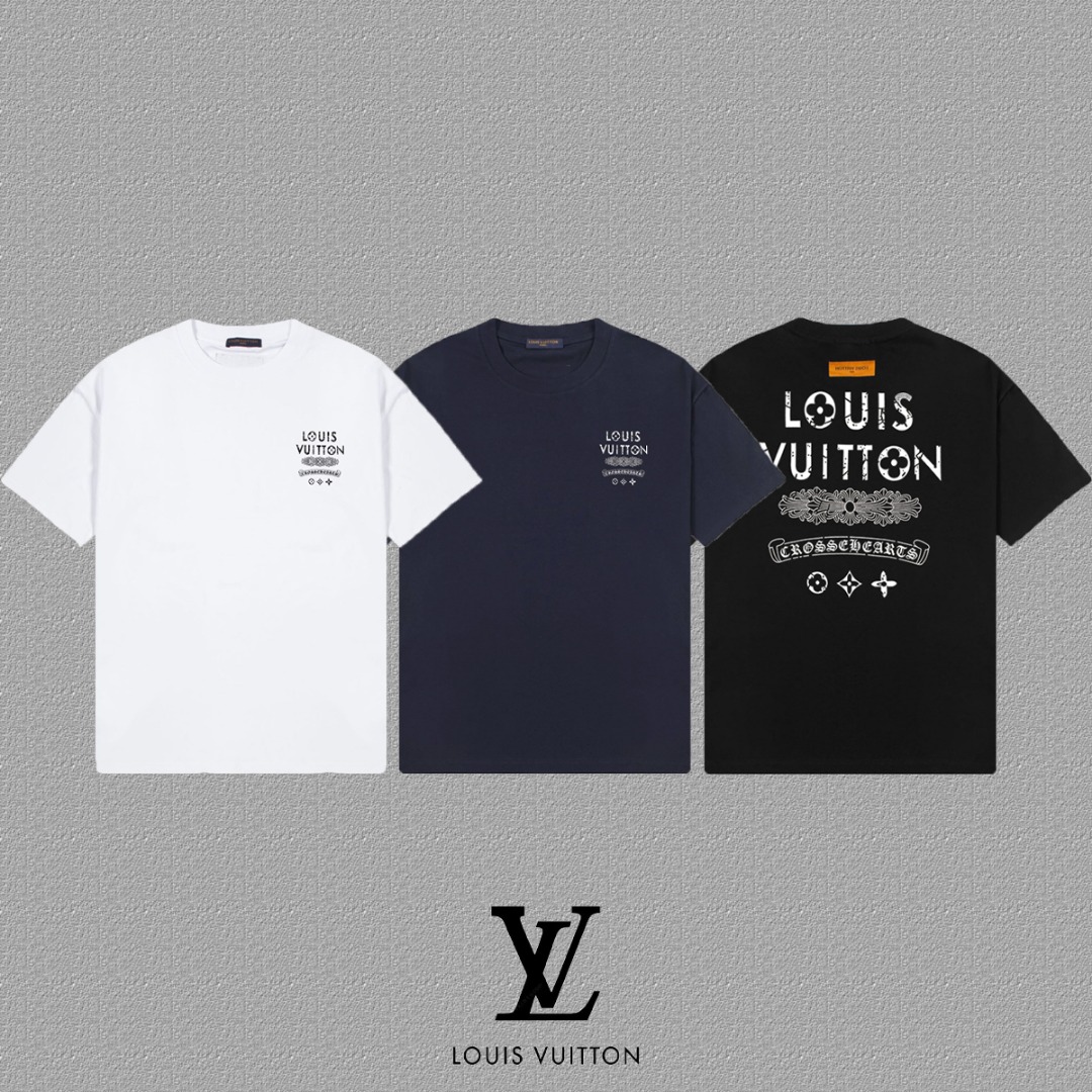 Louis Vuitton 2025FW Cotton Graphic Tee - Comfortable & Stylish 4 o 1ihjuhukbe0efbfr43nh1cl60