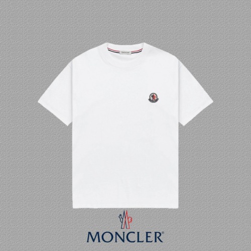 Moncler 2025FW Short Sleeve T-Shirt Badge Logo Heavyweight Fabric Unisex 1 Moncler 2025FW Short Sleeve T-Shirt Badge Logo Heavyweight Fabric Unisex