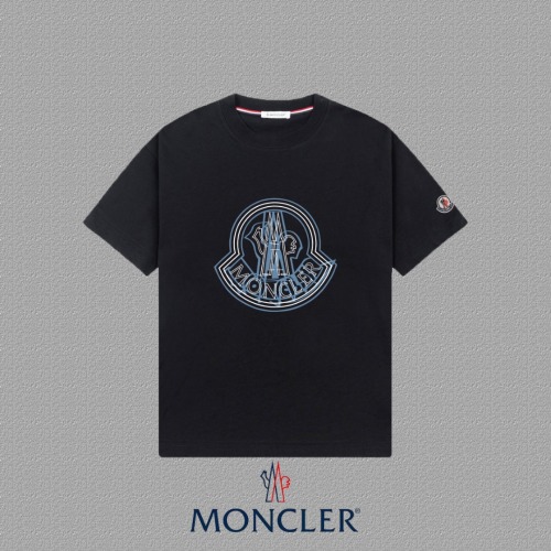Moncler 2025FW Logo Print Short Sleeve T-Shirt Premium Cotton Unisex 1 Moncler 2025FW Logo Print Short Sleeve T-Shirt Premium Cotton Unisex