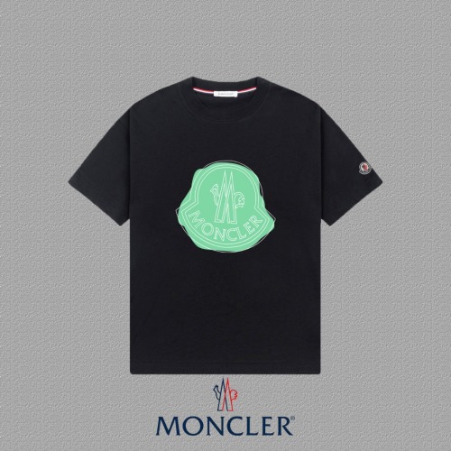 Moncler 2025FW Short Sleeve T-Shirt with Logo Print - Heavyweight Fabric
