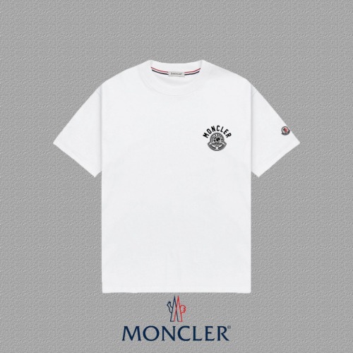 Moncler 2025FW Short Sleeve T-Shirt Badge Logo Print Heavyweight Fabric 1 Moncler 2025FW Short Sleeve T-Shirt Badge Logo Print Heavyweight Fabric