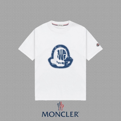 MONCLER 2025FW Short Sleeve T-Shirt Badge and Logo Print Heavyweight Fabric 1 MONCLER 2025FW Short Sleeve T-Shirt Badge and Logo Print Heavyweight Fabric