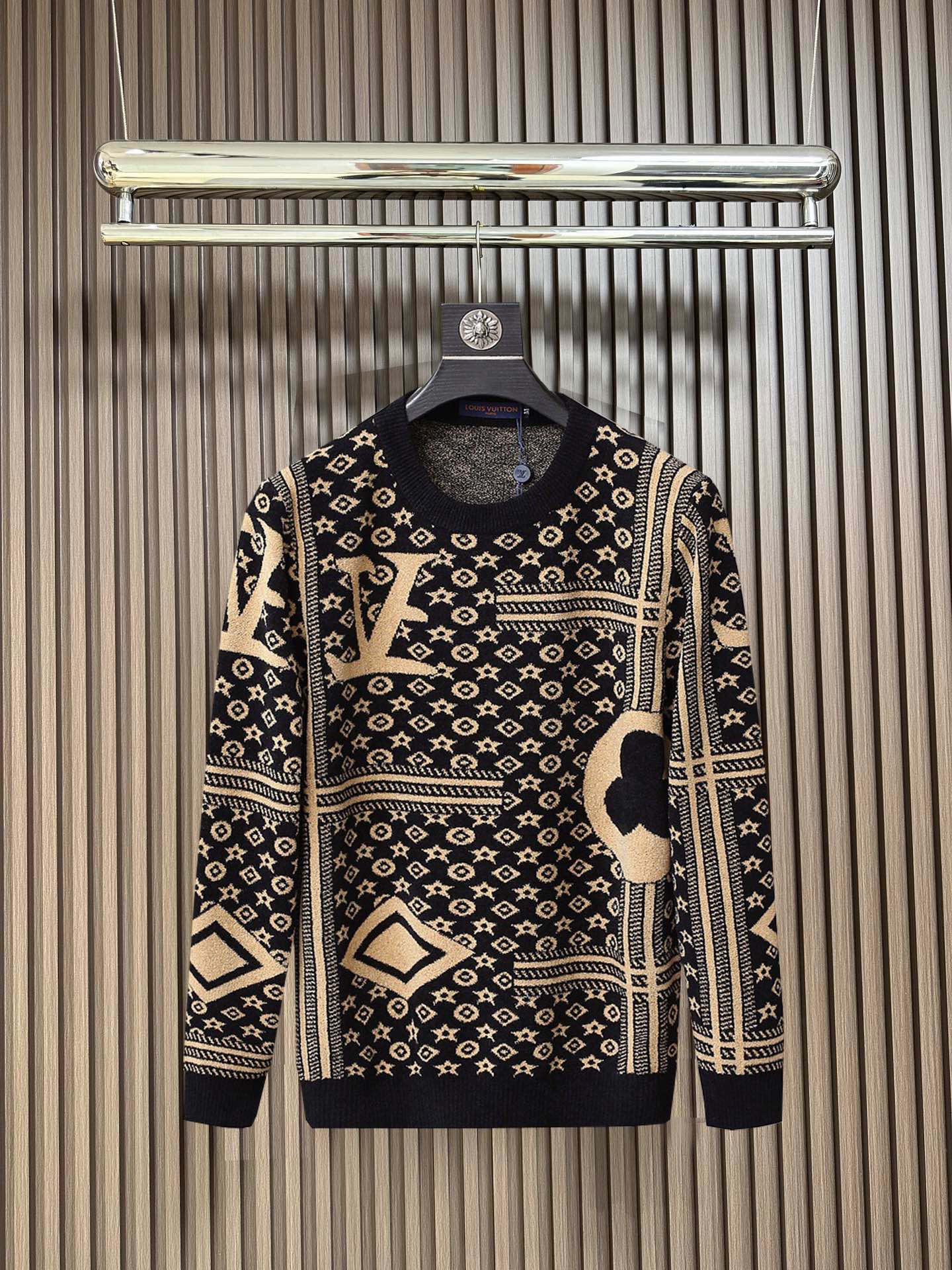 Louis Vuitton Clothing Knit Sweater Knitting Wool Fall/Winter Collection Fashion
