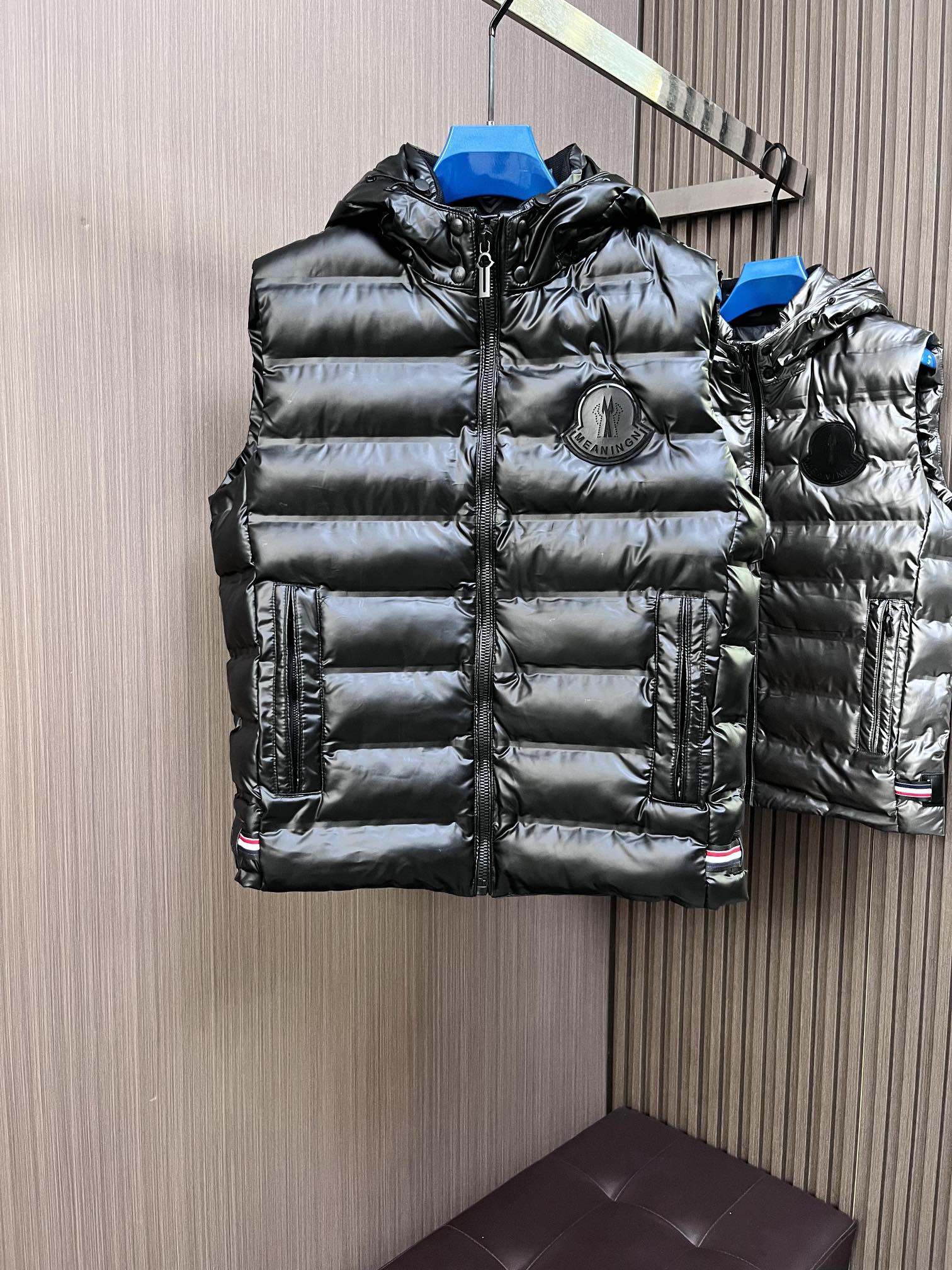 Moncler Clothing Waistcoat Cotton Down Fall/Winter Collection Fashion Casual