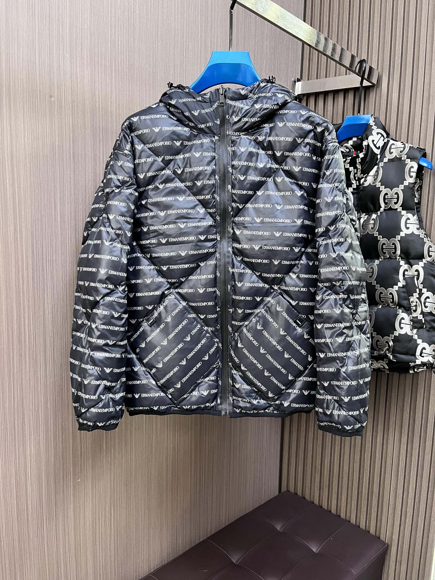 Armani Replica
 Clothing Coats & Jackets Cotton Fall/Winter Collection Fashion Casual