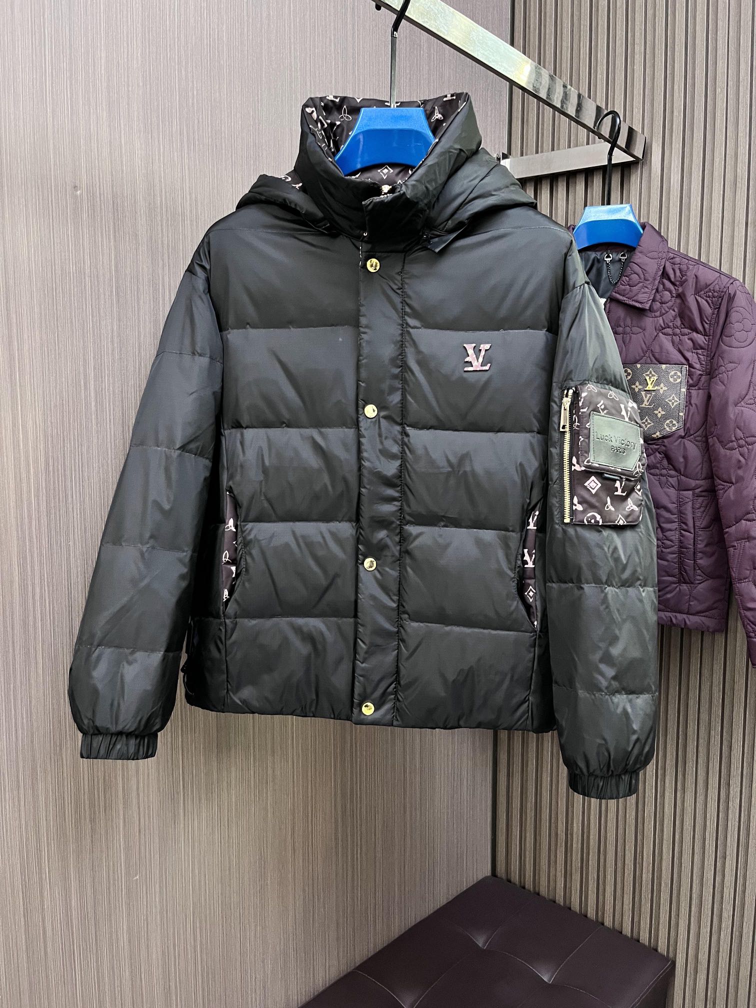 Louis Vuitton Clothing Down Jacket Fall/Winter Collection Fashion Casual