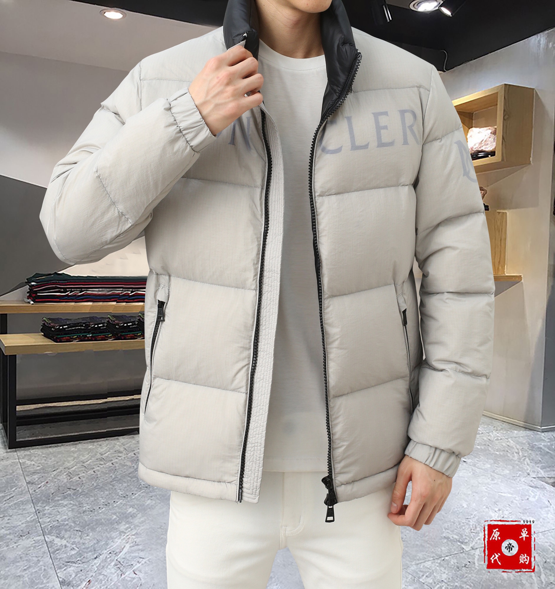 ， 蒙口 秋冬新款🆕情侣款羽绒服 原版11订制五金配件、全进口原版定制、 欢迎专柜对比✨ 绝对的高品质 