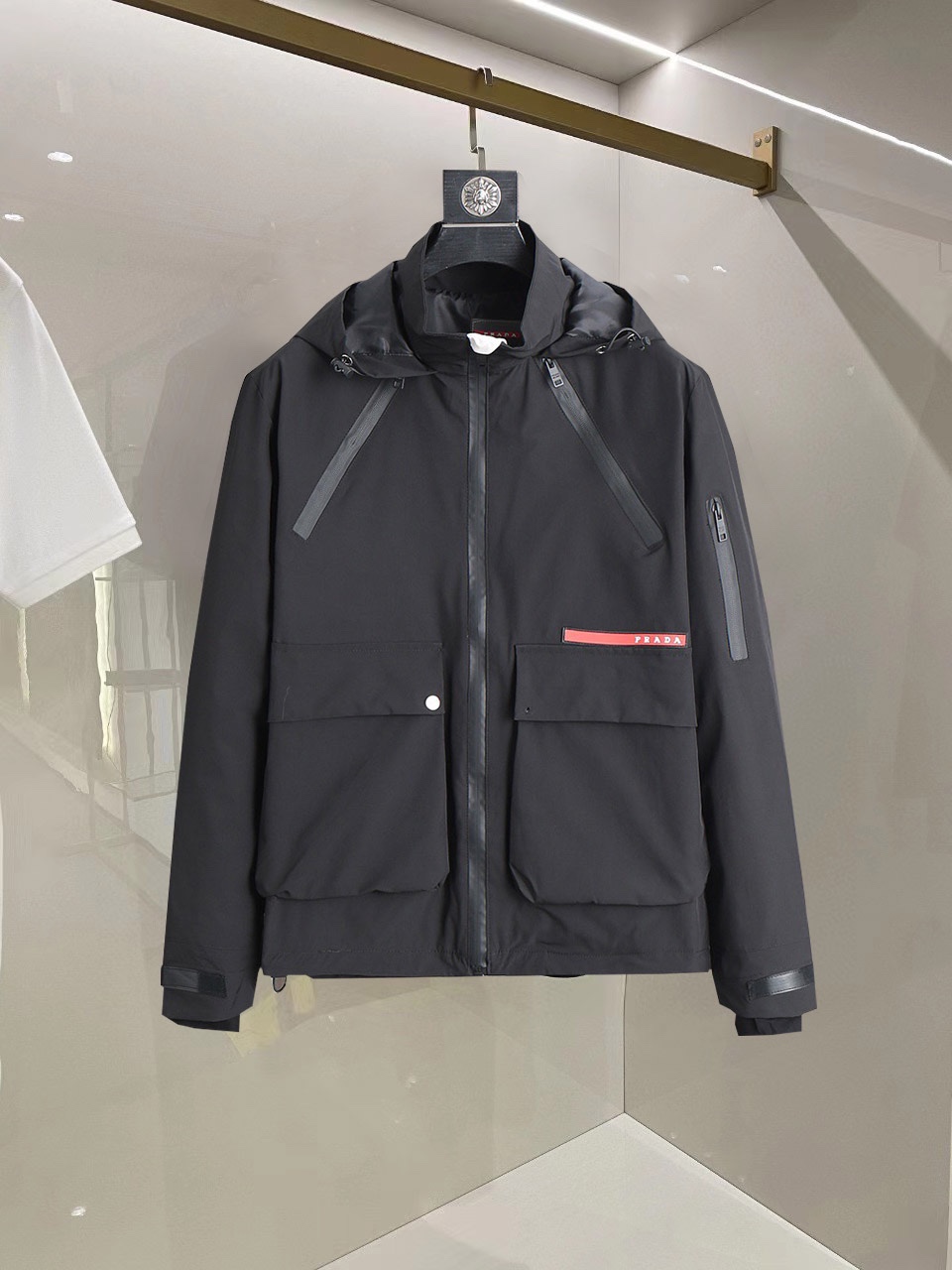 Prada Clothing Coats & Jackets Best Capucines Replica
 Spring Collection