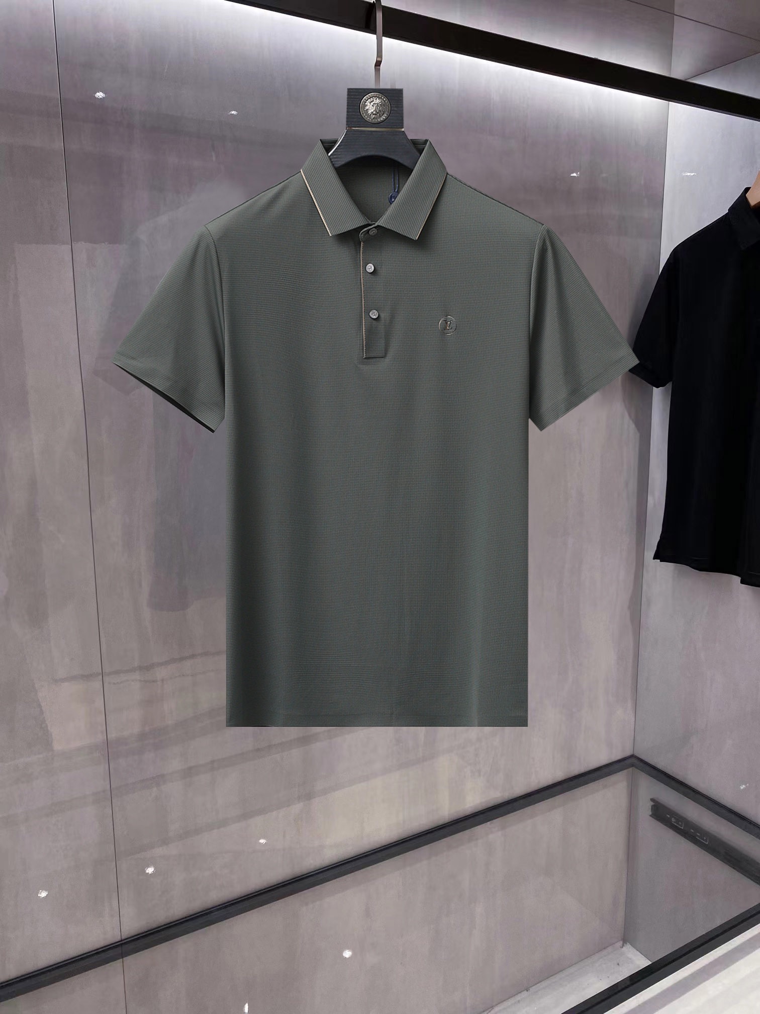 Louis Vuitton Kleding Polo T-Shirt Wit Zomercollectie Korte mouw