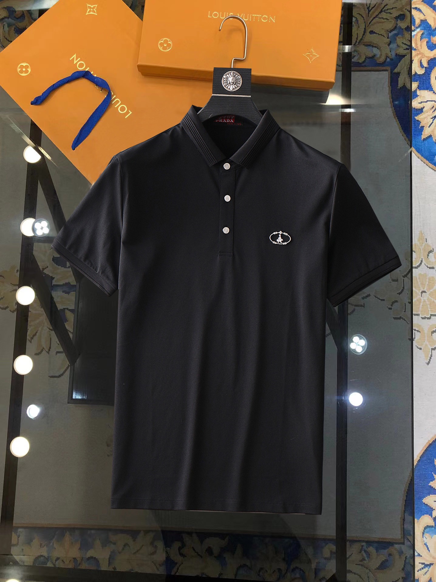 Prada Kleding Polo T-Shirt Wit Zomercollectie Korte mouw