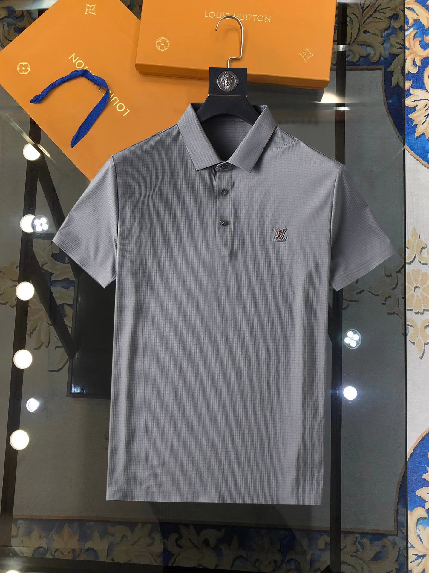 Louis Vuitton Kleding Polo T-Shirt Wit Zomercollectie Korte mouw