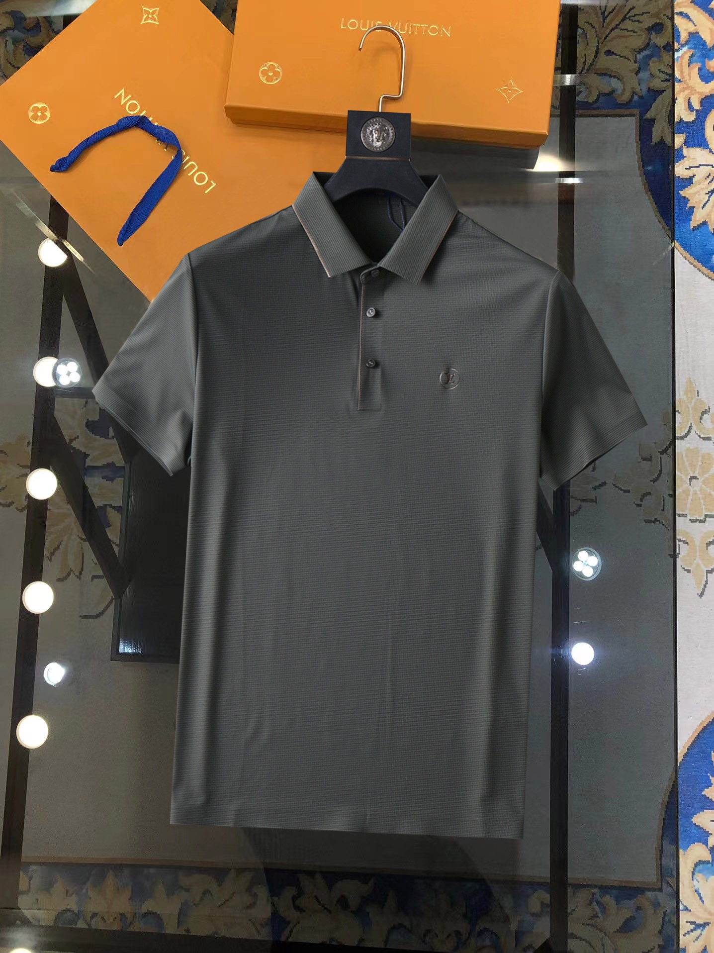 Louis Vuitton Kleding Polo T-Shirt Wit Zomercollectie Korte mouw