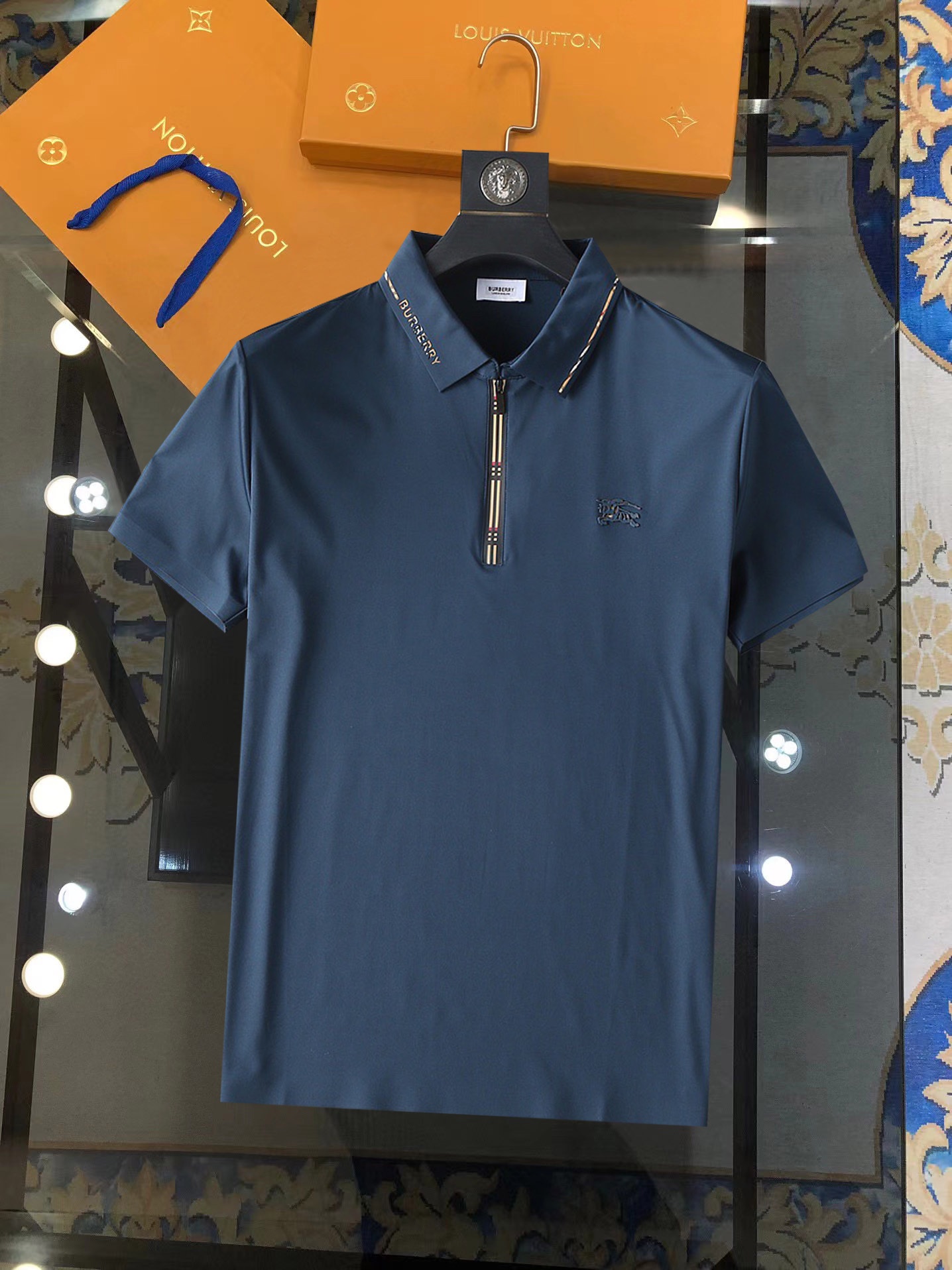 Burberry Luxe
 Kleding Polo T-Shirt Wit Zomercollectie Korte mouw