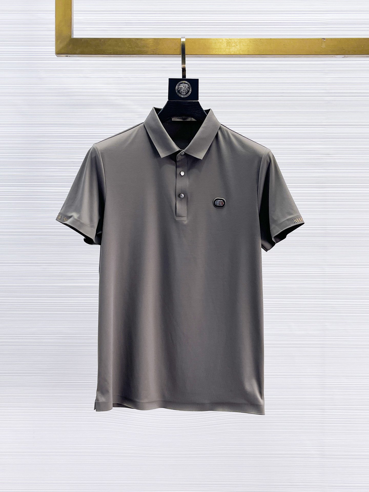 Burberry Kleding Polo T-Shirt Wit Zomercollectie Korte mouw