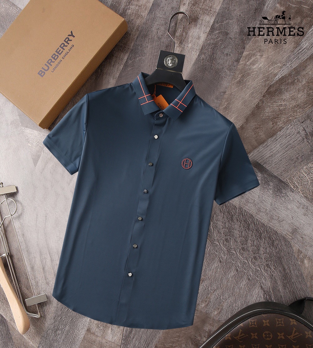 Hermes Vêtements Chemises & Chemisiers Blanc Série d’été Peu importe