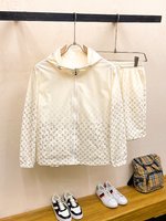 Louis Vuitton Sun Protection Clothing Printing Nylon Spring/Fall Collection Fashion