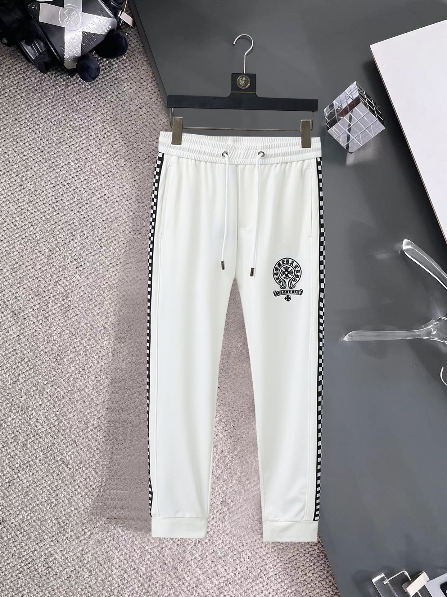 Chrome Hearts Kleding Broek Eerste top
 Katoen Lente/Zomercollectie Casual