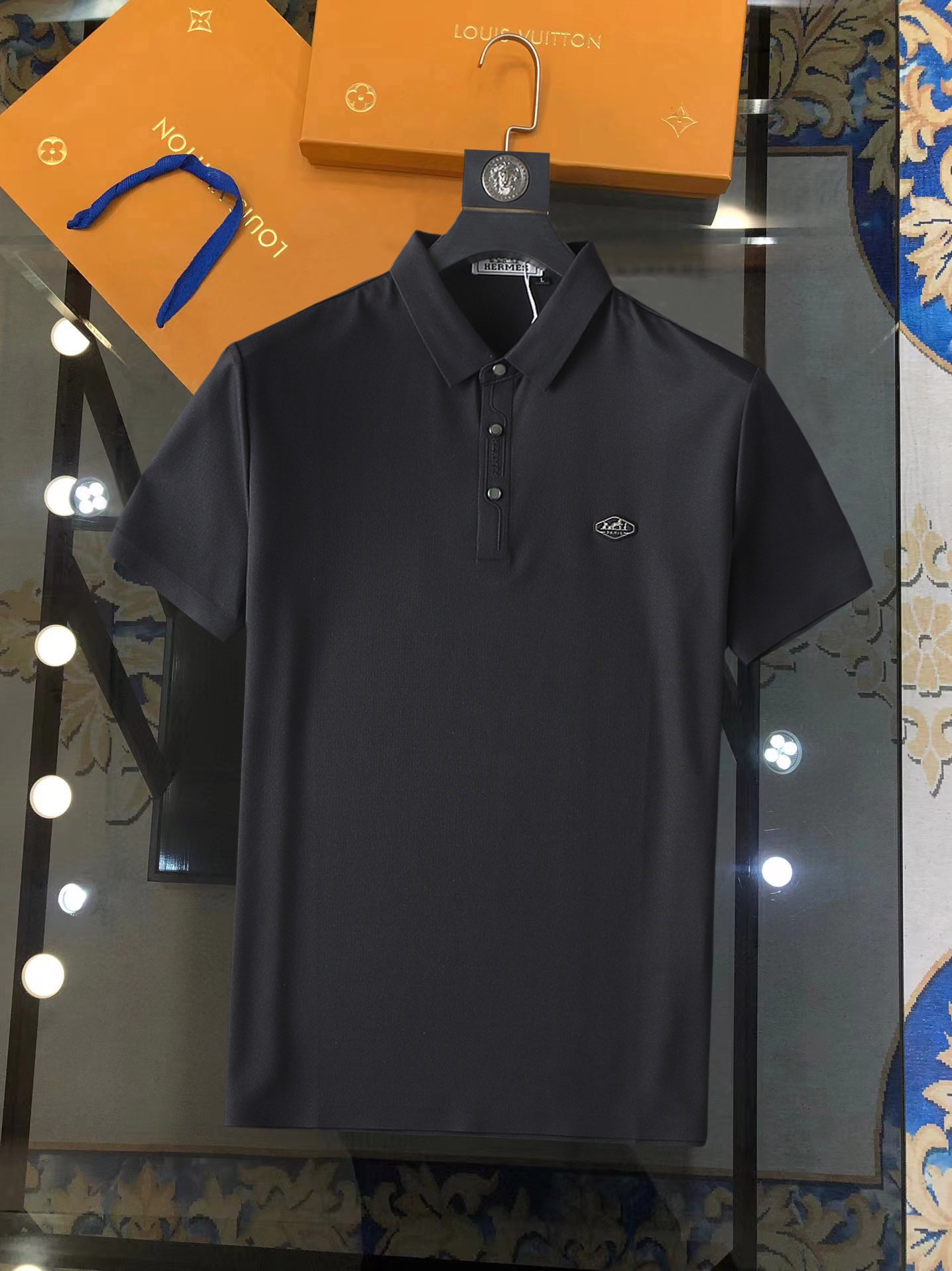 Topmerken zoals
 Hermes Kleding Polo T-Shirt Designer replica
 Wit Zomercollectie Korte mouw