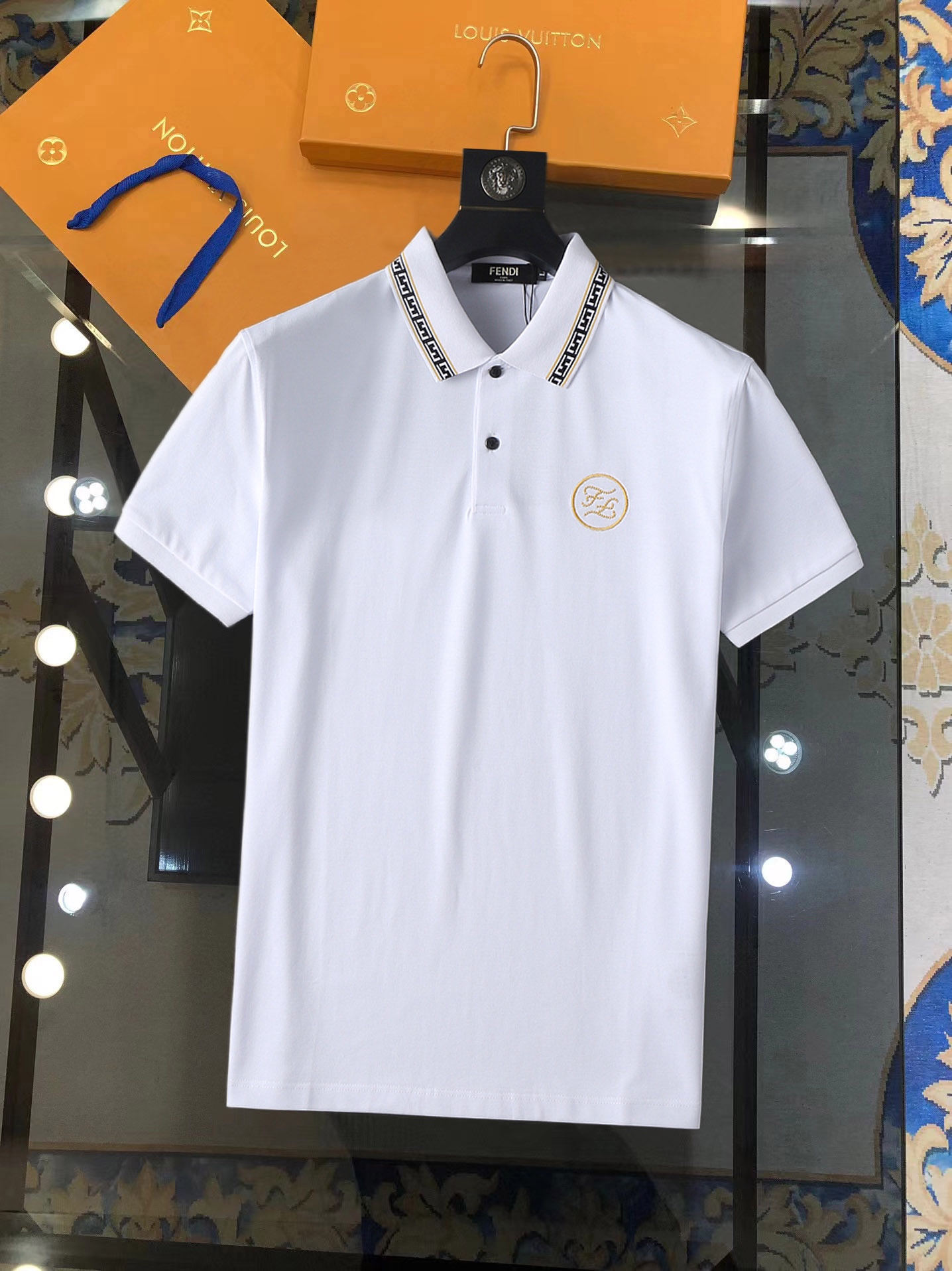 Luxe winkel
 Gucci Kleding Polo T-Shirt Wit Zomercollectie Korte mouw