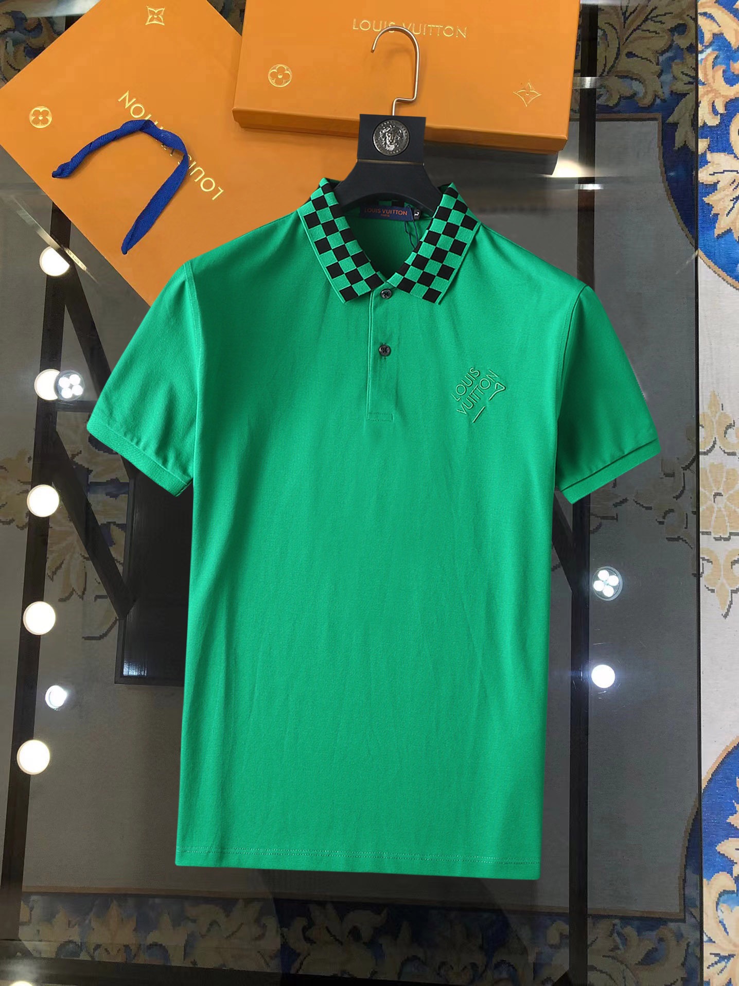 Louis Vuitton Kleding Polo T-Shirt Wit Zomercollectie Korte mouw