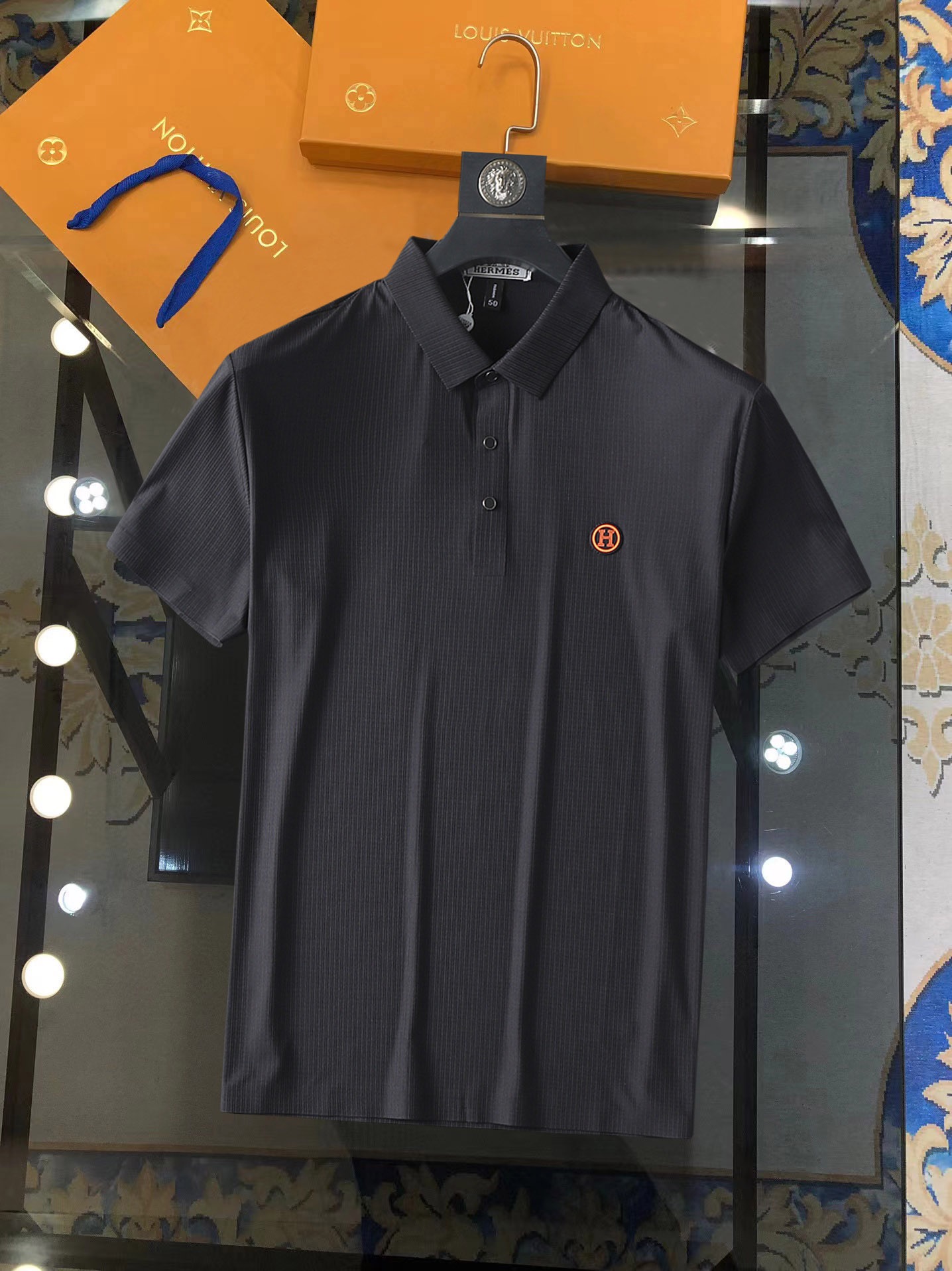 Hermes Kleding Polo T-Shirt Winkelontwerper
 Wit Zomercollectie Korte mouw