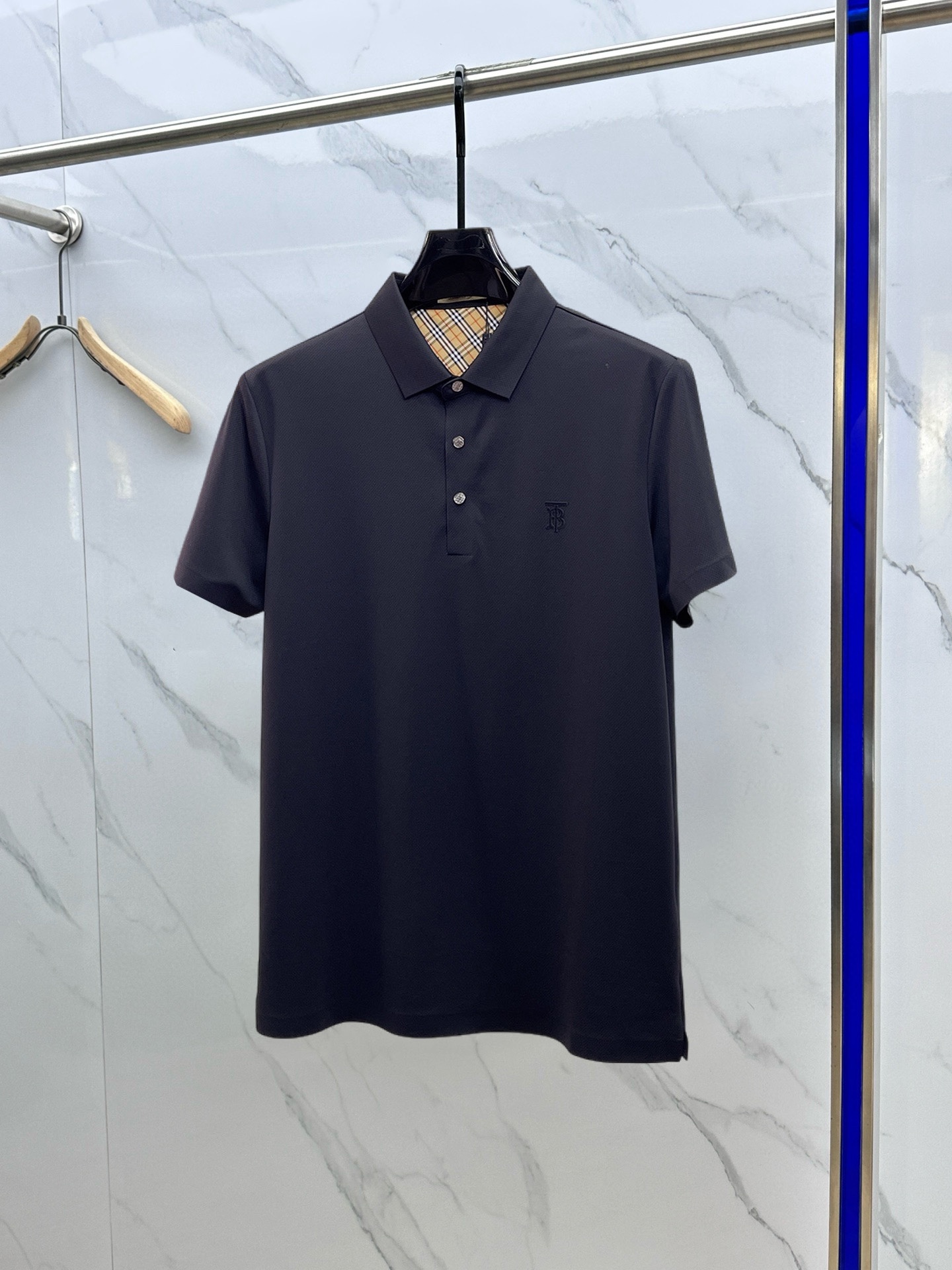 Burberry Nieuw
 Kleding Polo T-Shirt Koop de beste replica van hoge kwaliteit
 Wit Zomercollectie Korte mouw