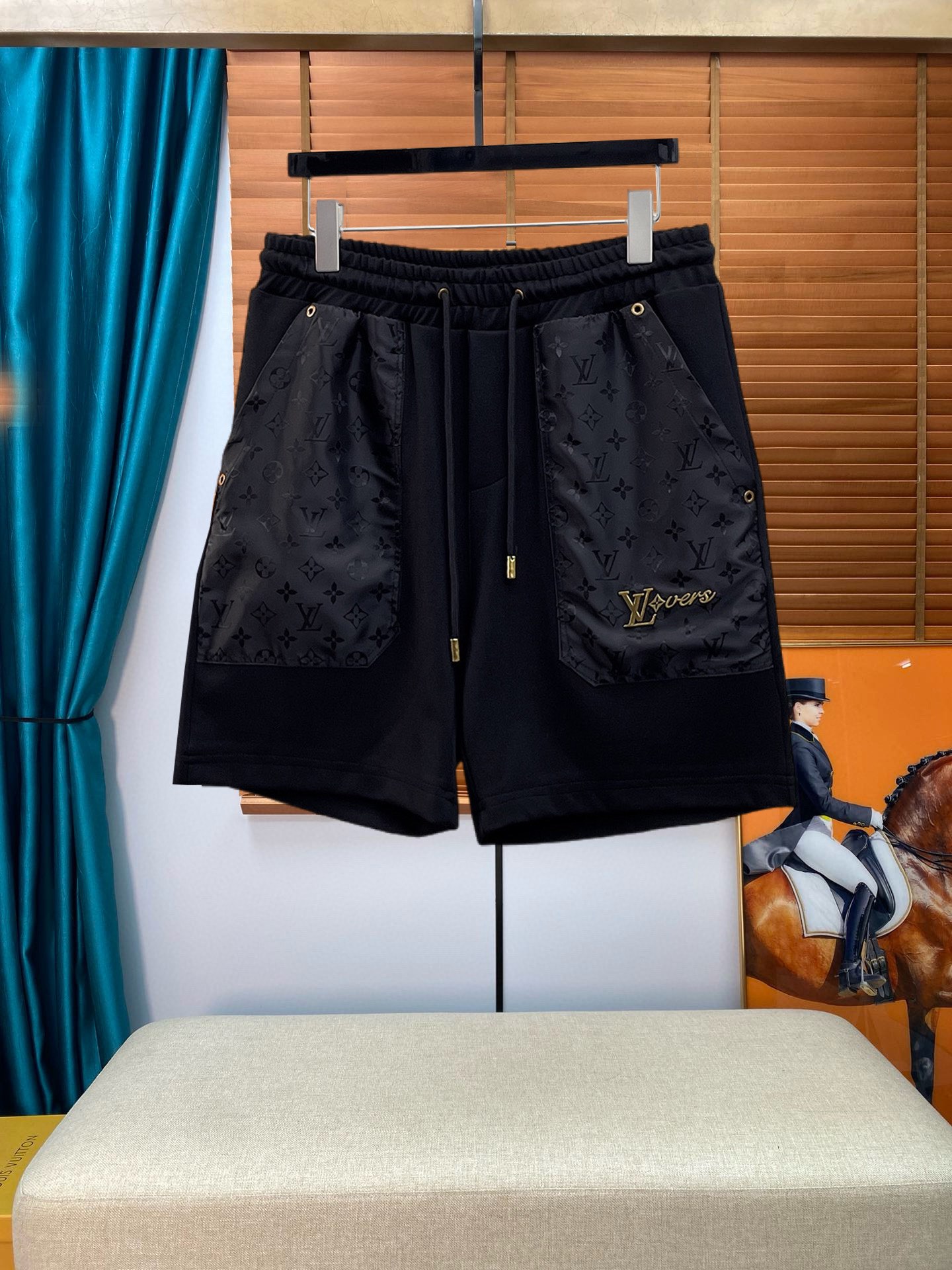 Louis Vuitton Ropa Pantalones cortos Algodón Colección de verano Casual