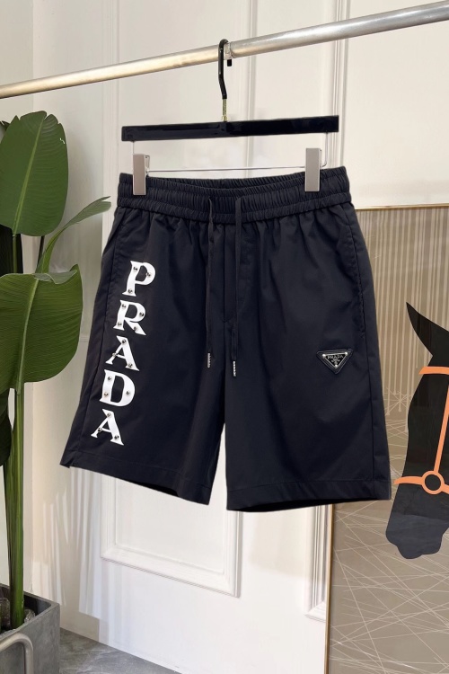 Prada 2025SS Men's Casual Shorts with Classic Logo Accent 1 Prada 2025SS Men's Casual Shorts with Classic Logo Accent