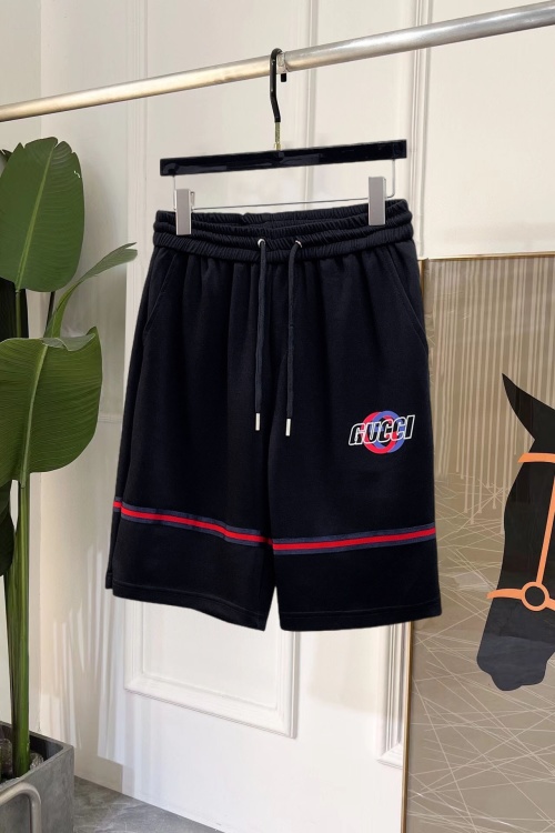 Gucci 2025SS Summer New Original Casual Shorts with Logo Black M-3XL 1 Gucci 2025SS Summer New Original Casual Shorts with Logo Black M-3XL