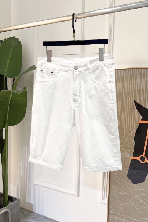 Fendi Summer White Cotton Blend Casual Shorts, M-3XL 1 Fendi Summer White Cotton Blend Casual Shorts, M-3XL