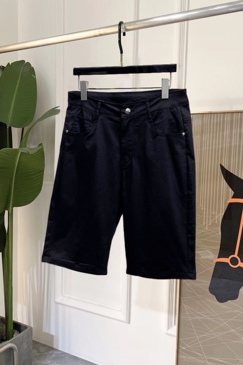 Chrome Hearts Luxury Black Cotton Blend Casual Shorts - Classic Design