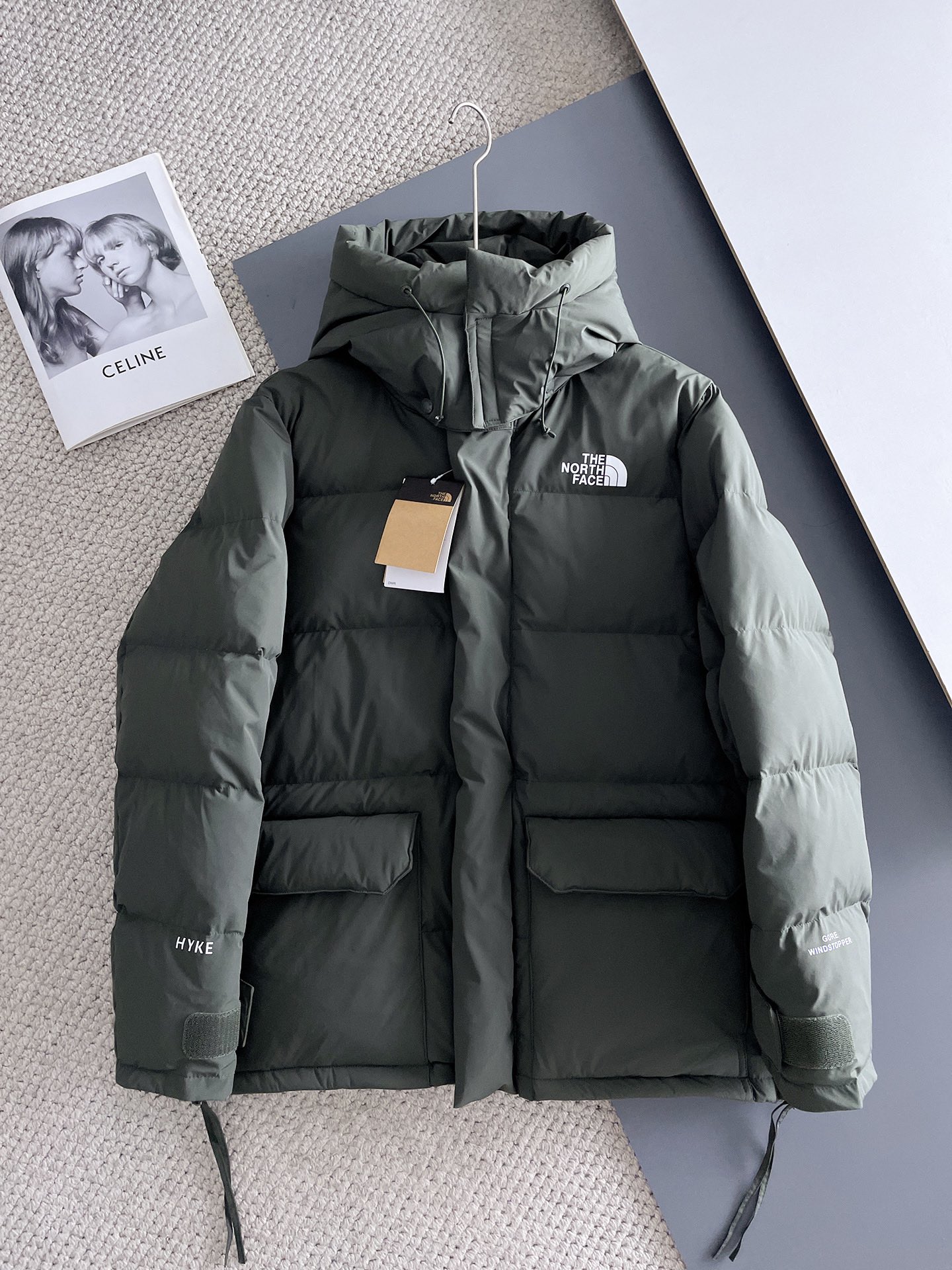 TheNorthFace北面️HYEK跨界联名巅峰极寒功能性防风羽绒服防水防雪面料！明星同款上身超好看！