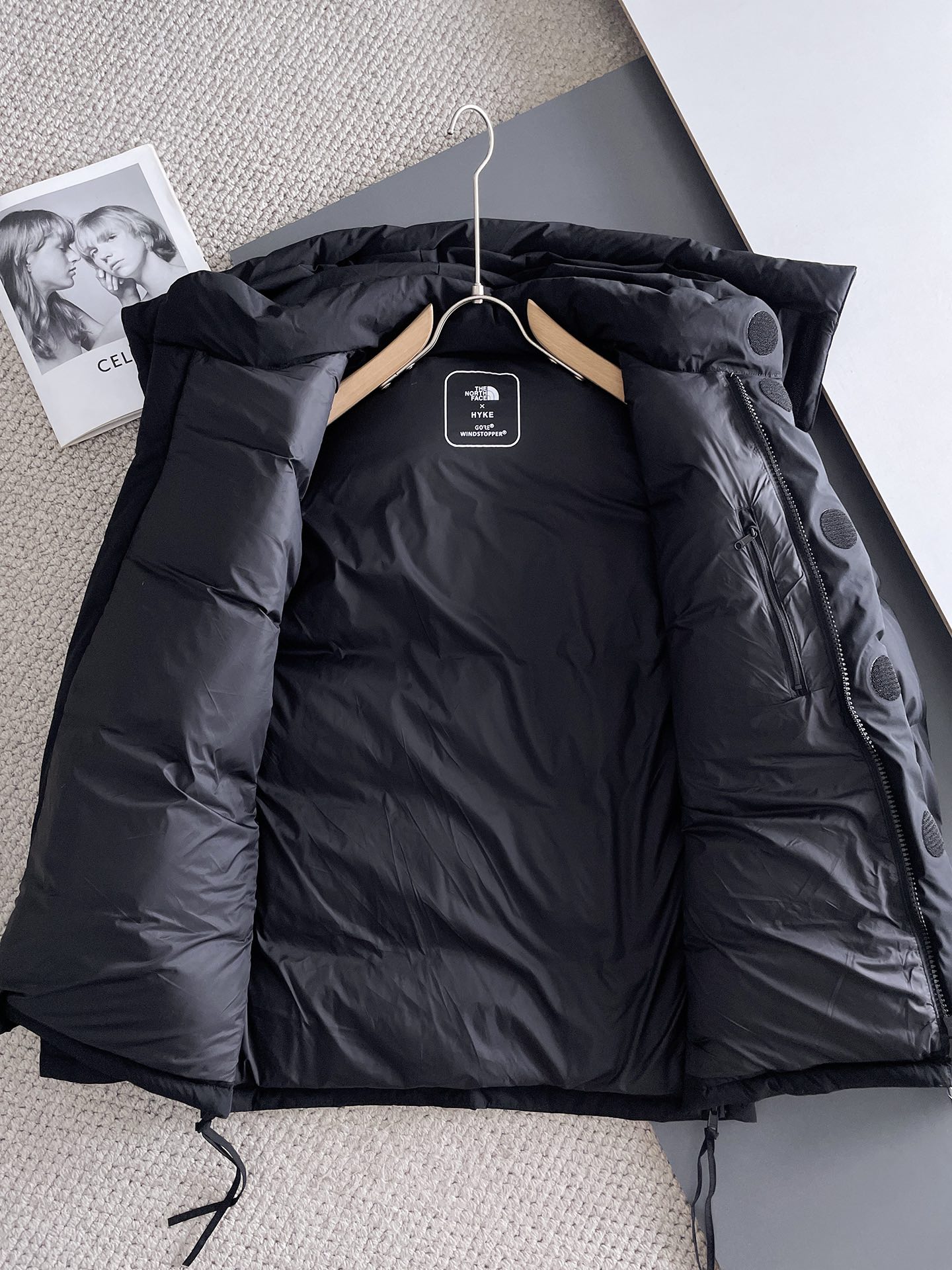 TheNorthFace北面️HYEK跨界联名巅峰极寒功能性防风羽绒服防水防雪面料！明星同款上身超好看！