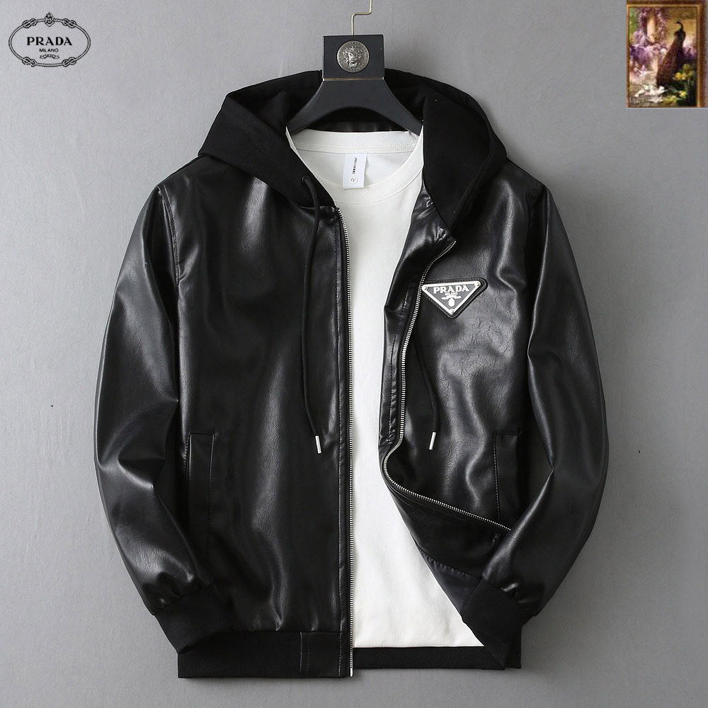 Prada Leather Jacket 03602
