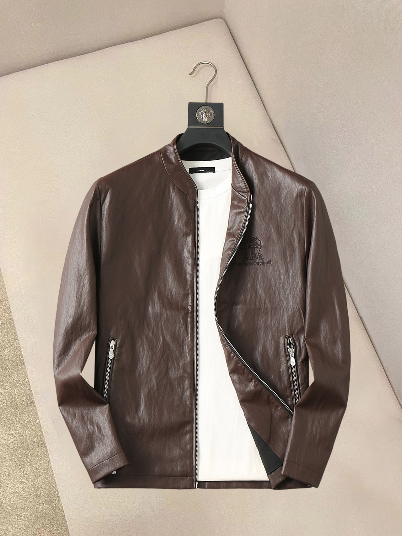 Leather Jacket 02050