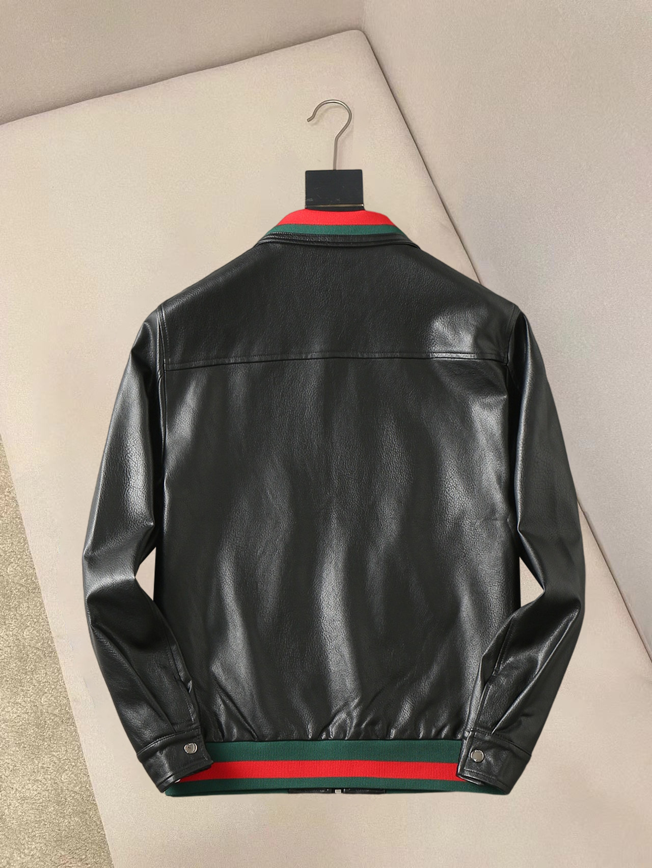 Alternative view of Leather Jacket 02053