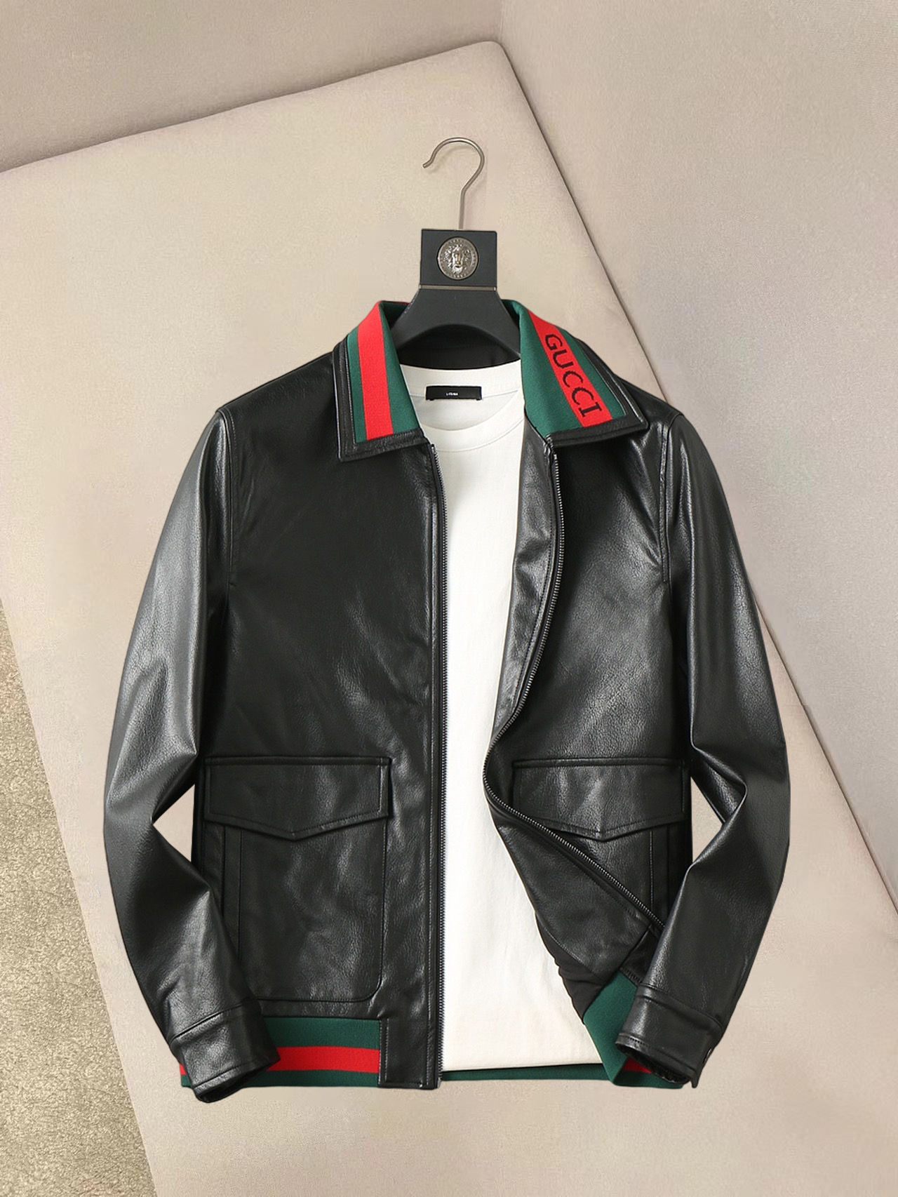 Leather Jacket 02053