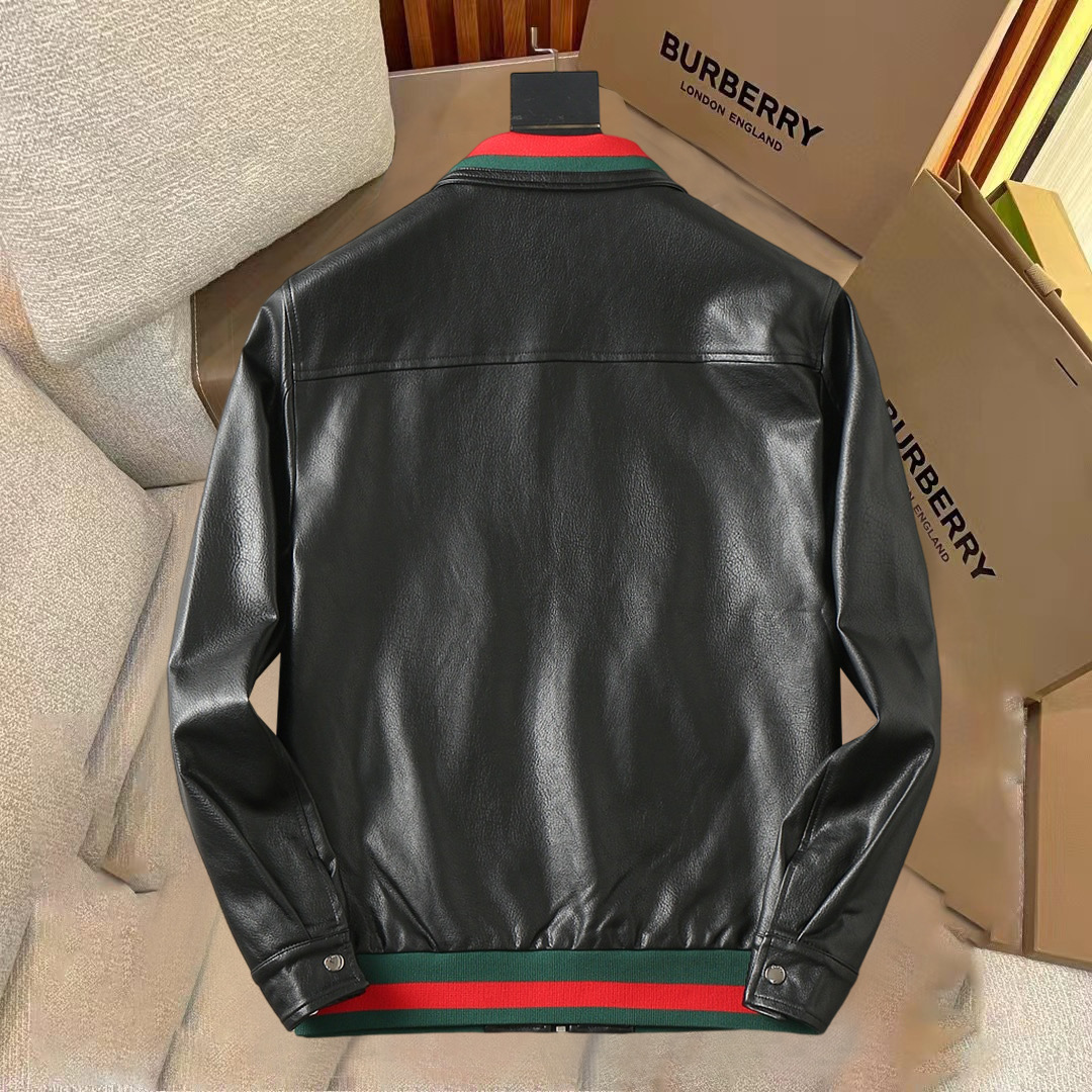 Alternative view of Leather Jacket 09255